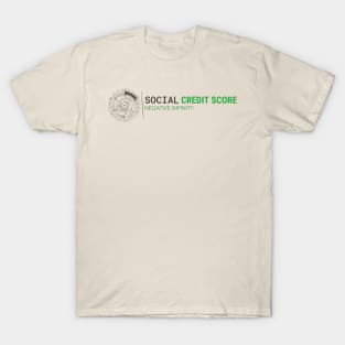 Social Credit Score T-Shirt